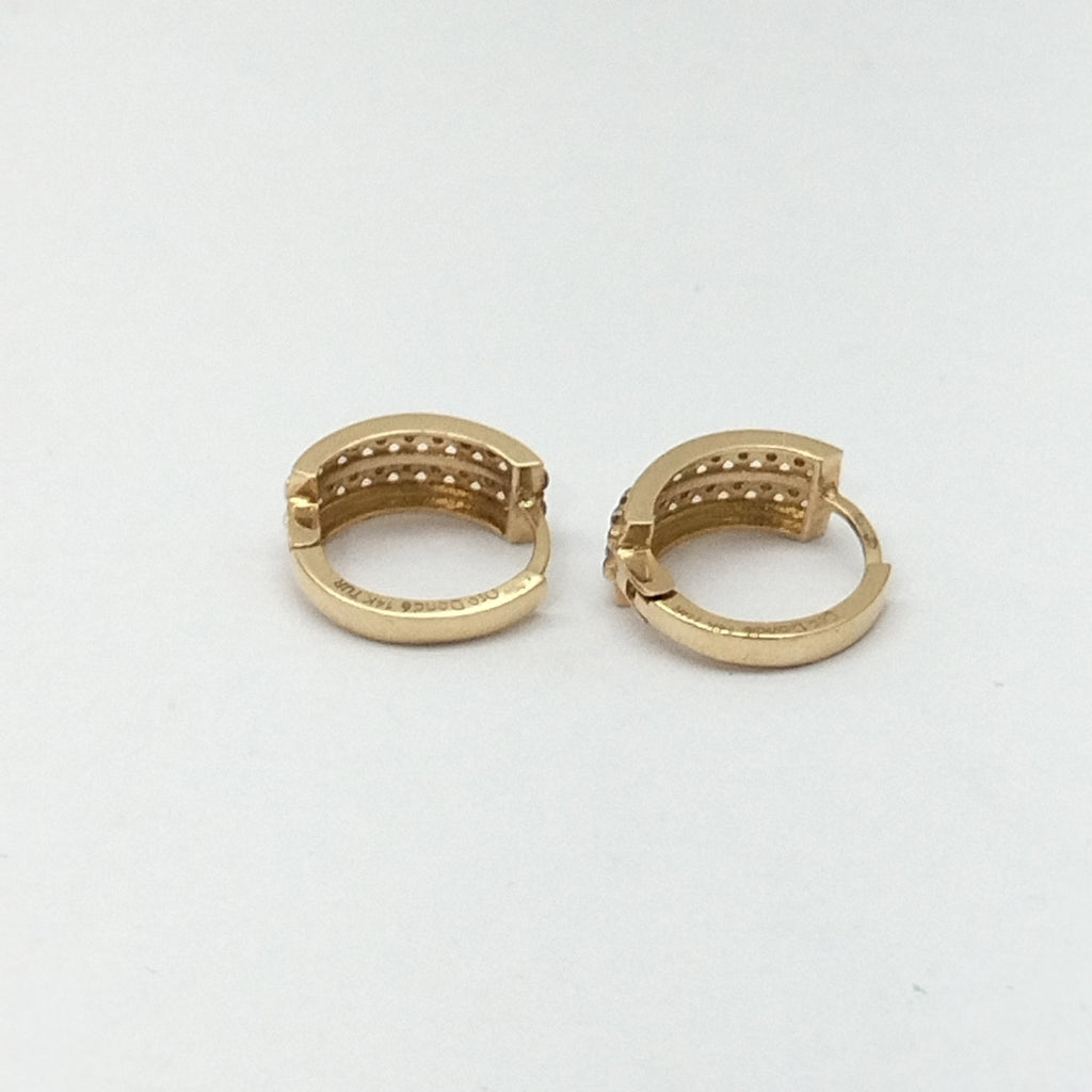 HUGGIES ORO 14K 2.3 (NUEVO)