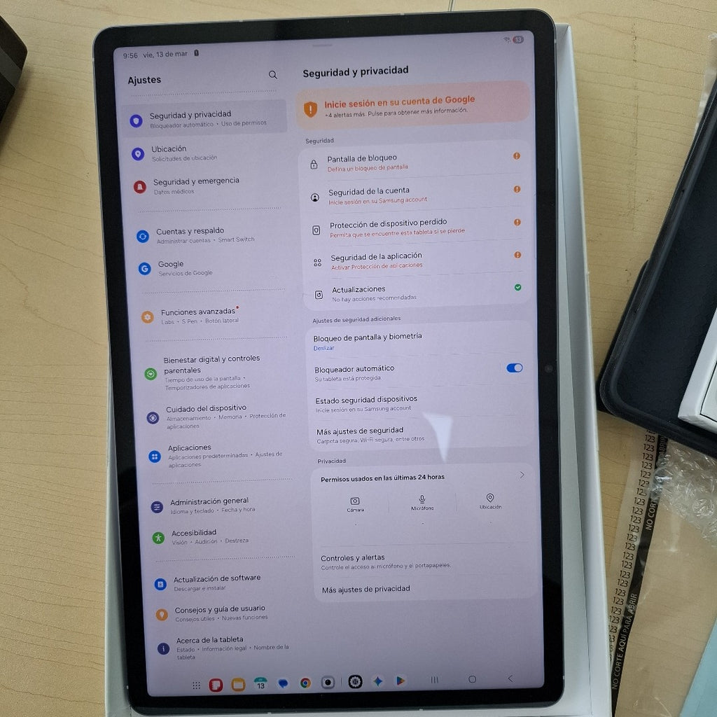 TABLETA SAMSUNG GALAXY TAB S10 FE+ SM-X620 (2025) 256 GB 12 GB RAM (SEMINUEVO)