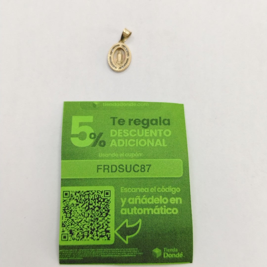 MEDALLA RELIGIOSA ORO 10 K 0.5 GRMS (SEMINUEVO)