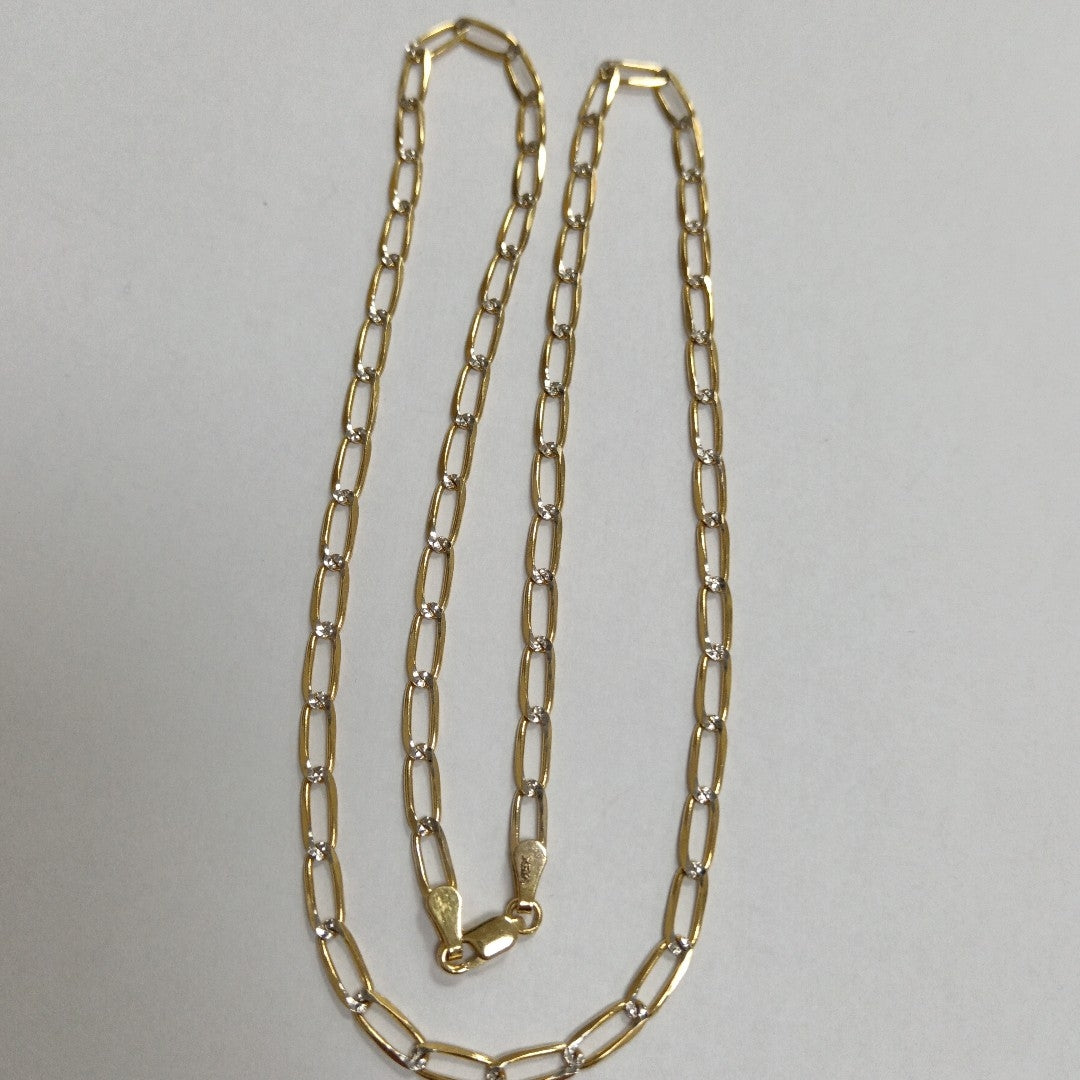 CADENA TEJIDO ESLABONES 11.1G 55 CM (NUEVO)