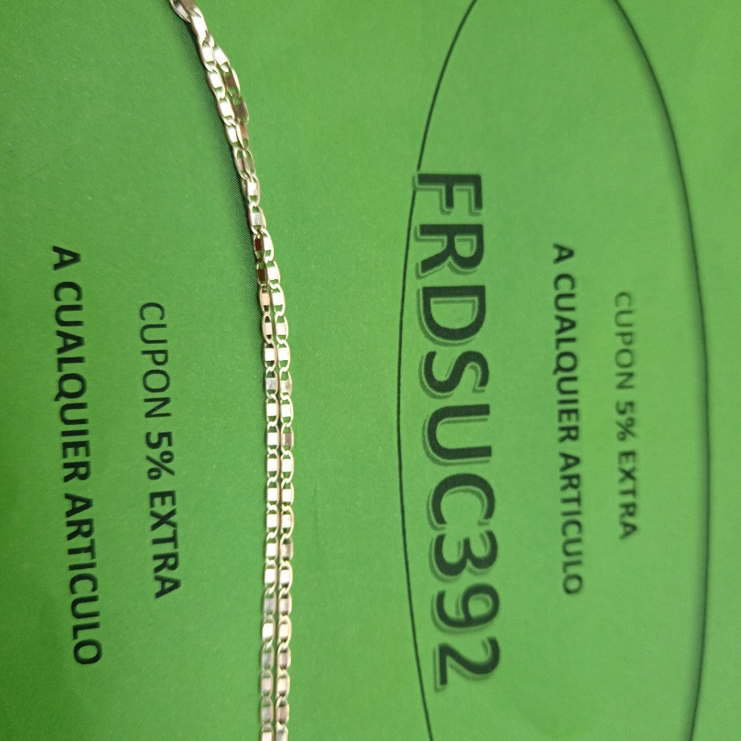 CADENA, MEDALLA RELIGIOSA ORO 10 K 1.7 GRMS (SEMINUEVO)