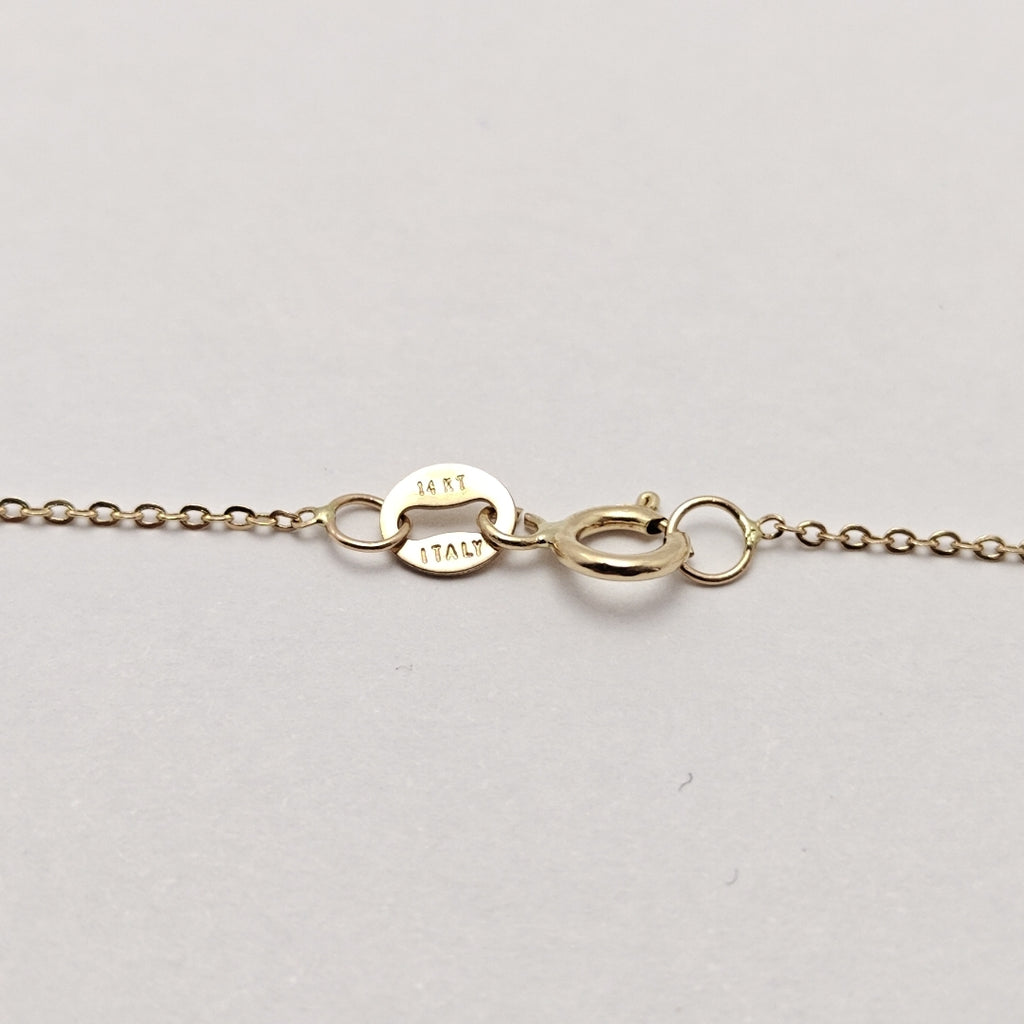 GARGANTILLA ORO 14 K 1,30 GRMS (SEMINUEVO)
