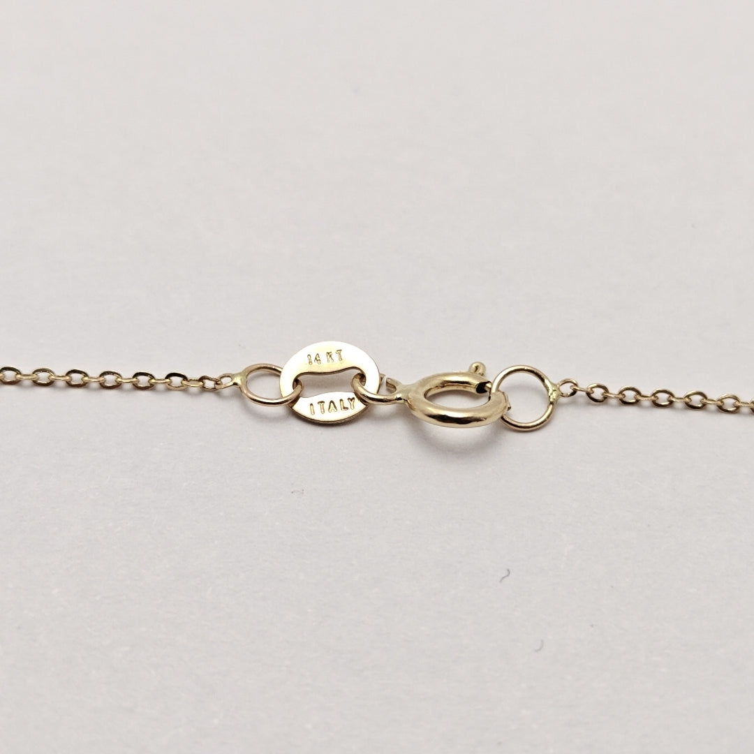 GARGANTILLA ORO 14 K 1,30 GRMS (SEMINUEVO)