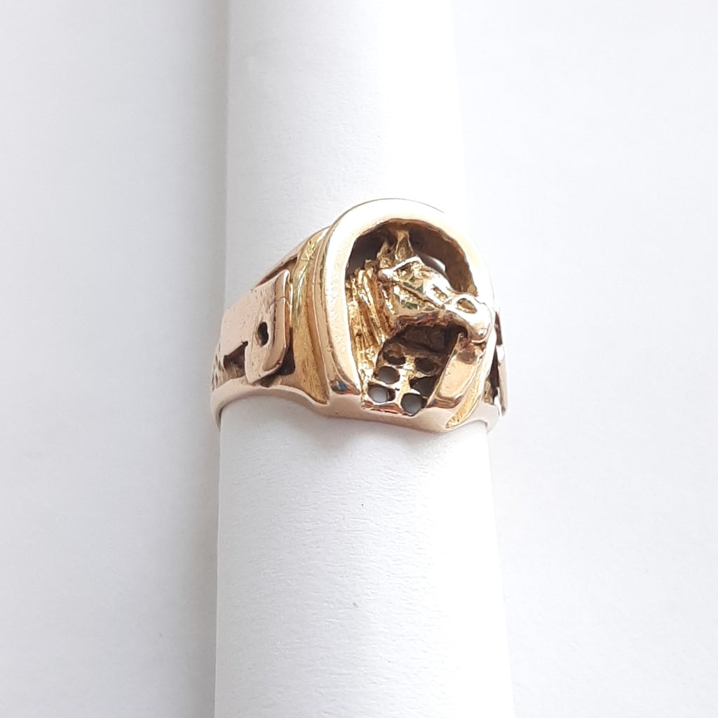 ANILLO ORO 14 K 7,50 GRMS (SEMINUEVO)