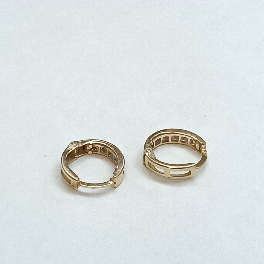 ARRACADAS PAR ORO 14 K 0.8 GRMS (SEMINUEVO)