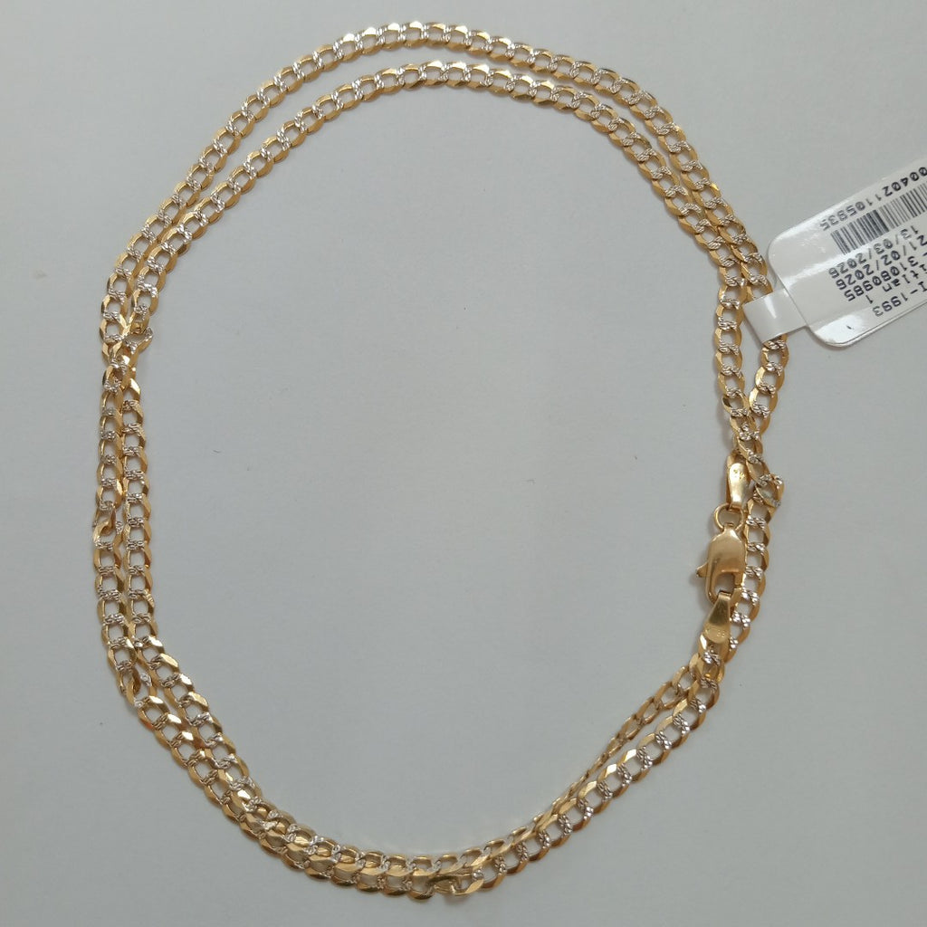 CADENA ORO,RODIADO 14 K 6,90 GRMS (SEMINUEVO)