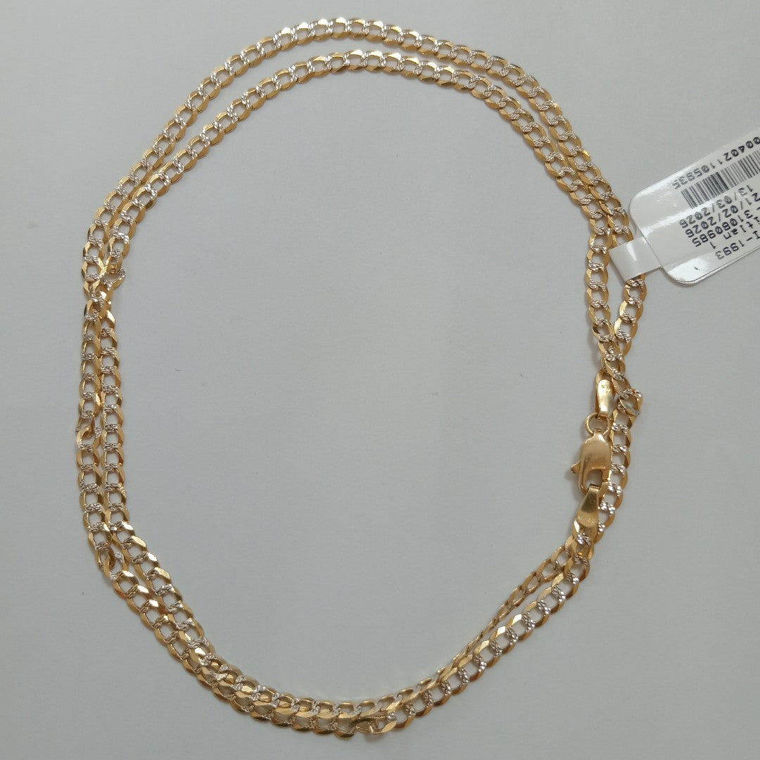 CADENA ORO,RODIADO 14 K 6,90 GRMS (SEMINUEVO)