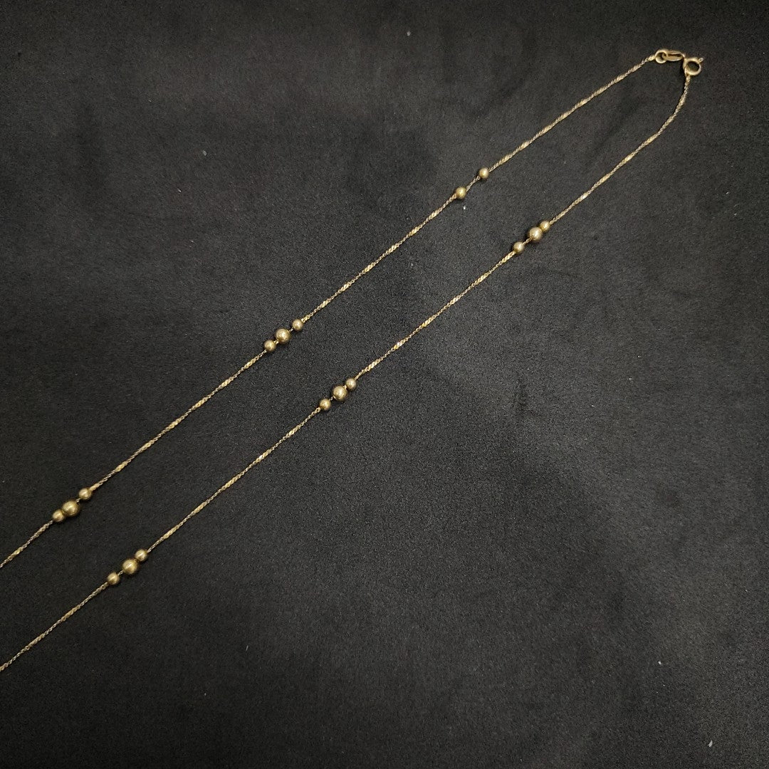 CADENA ORO 14 K 4,00 GRMS (SEMINUEVO)