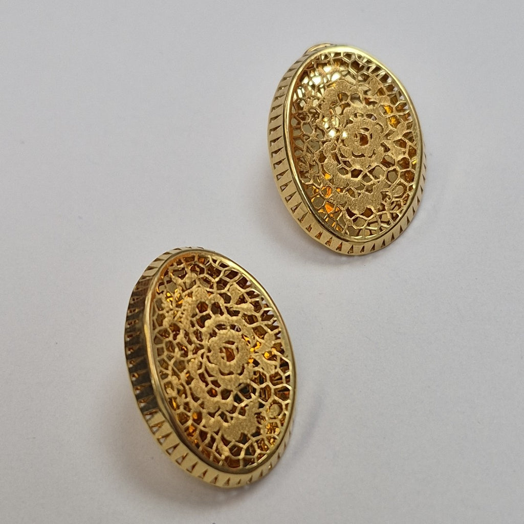 ARETES PAR ORO 18 K 5.7 GRMS (SEMINUEVO)