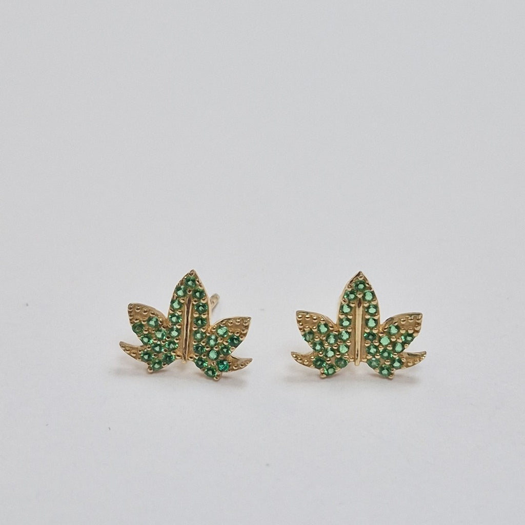BROQUELES ORO 14K 1.5 (NUEVO)