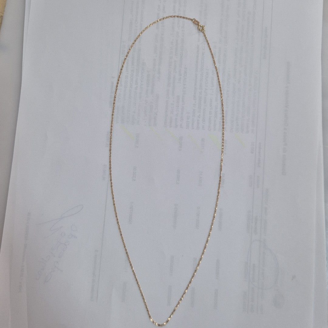 CADENA ORO 12 K 1.5 GRMS (SEMINUEVO)