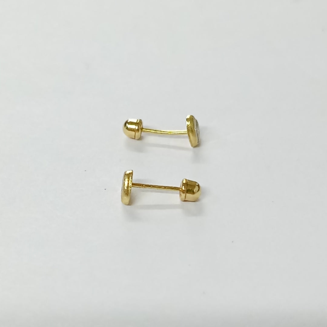 BROQUELES ORO 10K 1 (NUEVO)