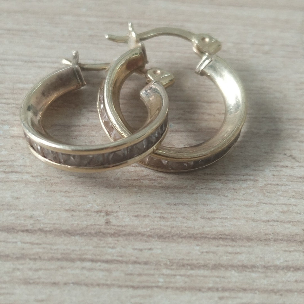 ARRACADAS PAR ORO 10 K 2,20 GRMS (SEMINUEVO)