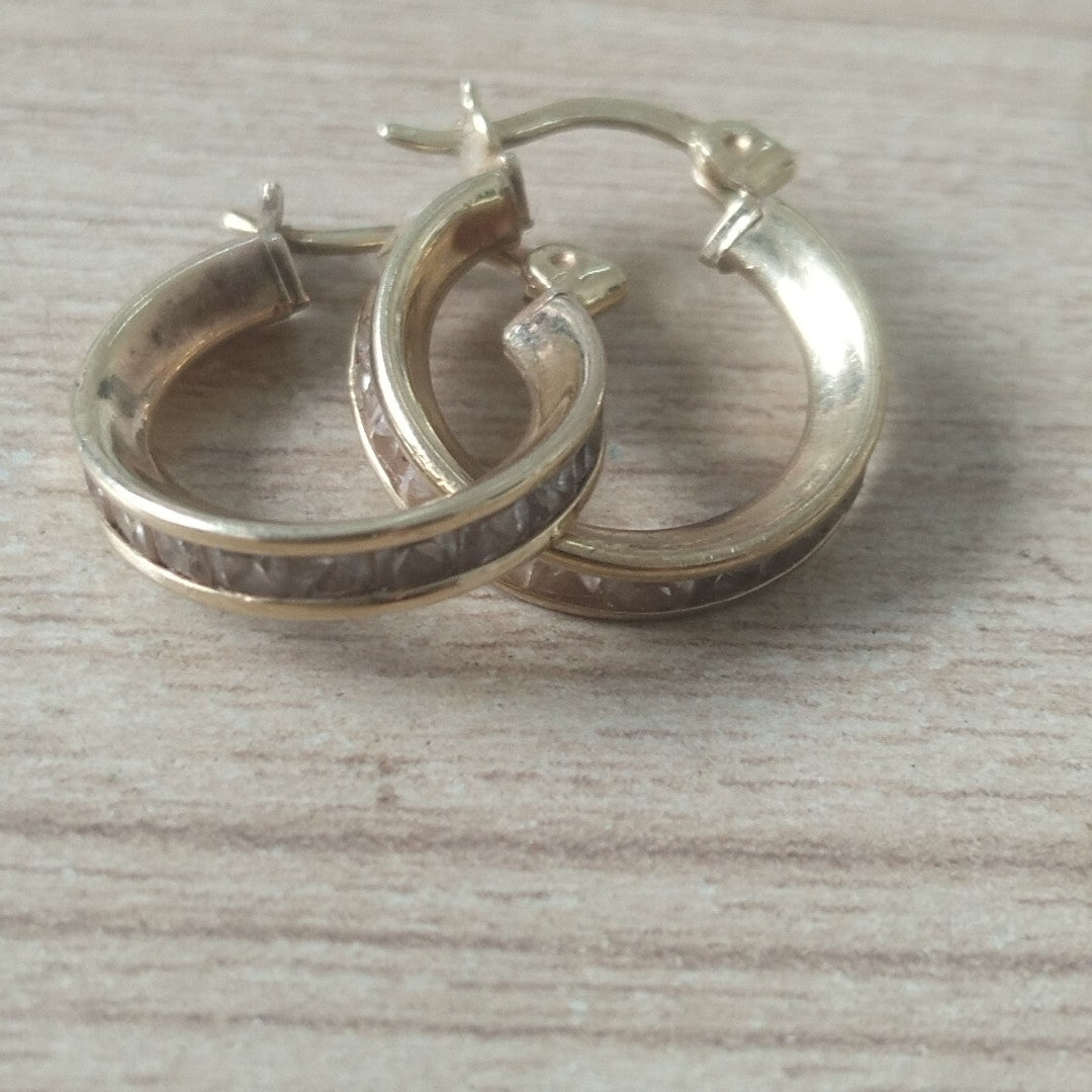 ARRACADAS PAR ORO 10 K 2,20 GRMS (SEMINUEVO)