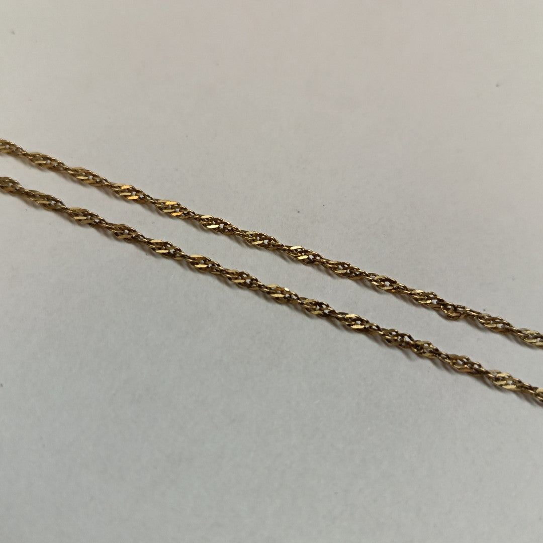 CADENA ORO 14 K 2,20 GRMS (SEMINUEVO)