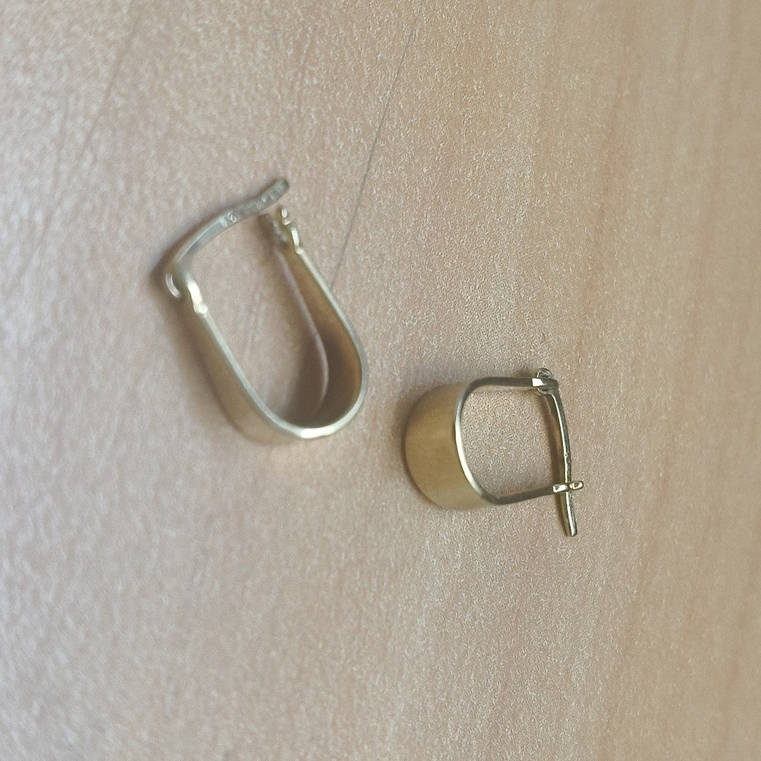 ARETES PAR ORO 14 K 1.1 GRMS (SEMINUEVO)
