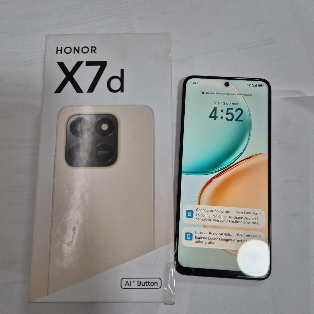 CELULAR HONOR X7D LGN-LX3 (2025) 256 GB 8 GB RAM (SEMINUEVO)