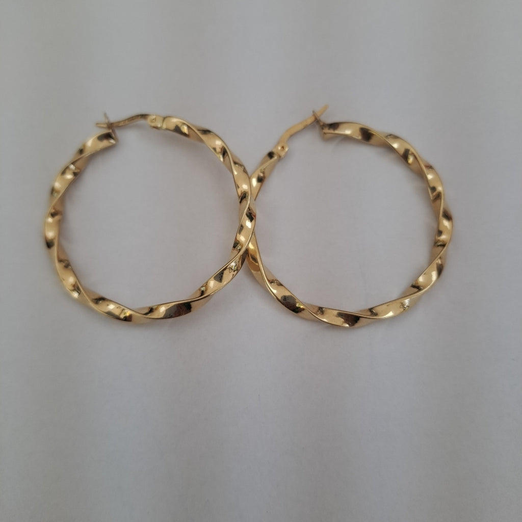 ARRACADAS PAR ORO 14 K 4.4 GRMS (SEMINUEVO)