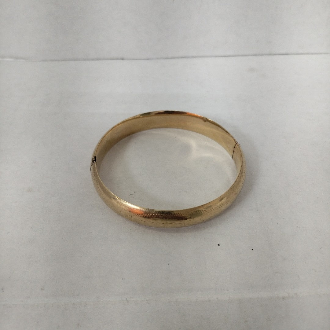 PULSERA RIGIDA ORO 14 K 14.4 GRMS (SEMINUEVO)