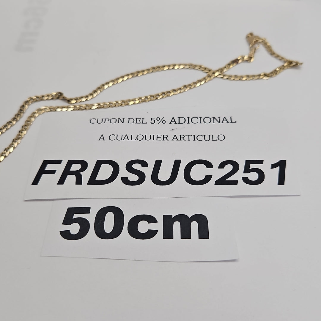 CADENA ORO 10 K 7,60 GRMS (SEMINUEVO)