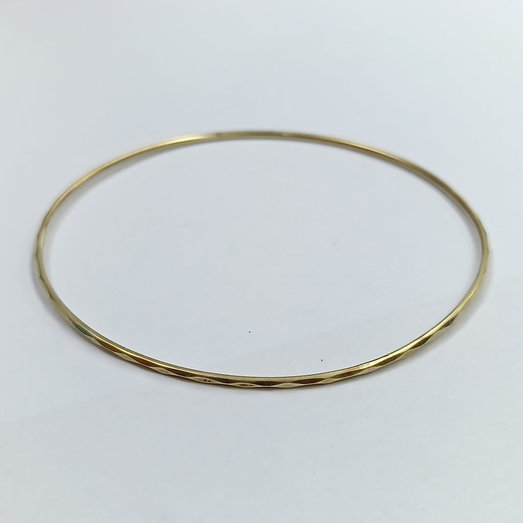 PULSERA RIGIDA ORO 14 K 2.6 GRMS (SEMINUEVO)