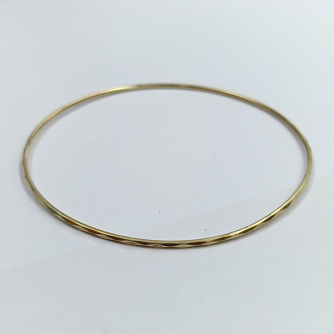 PULSERA RIGIDA ORO 14 K 2.6 GRMS (SEMINUEVO)