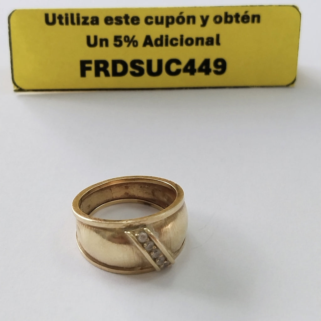 ANILLO ORO 14 K 3,80 GRMS (SEMINUEVO)