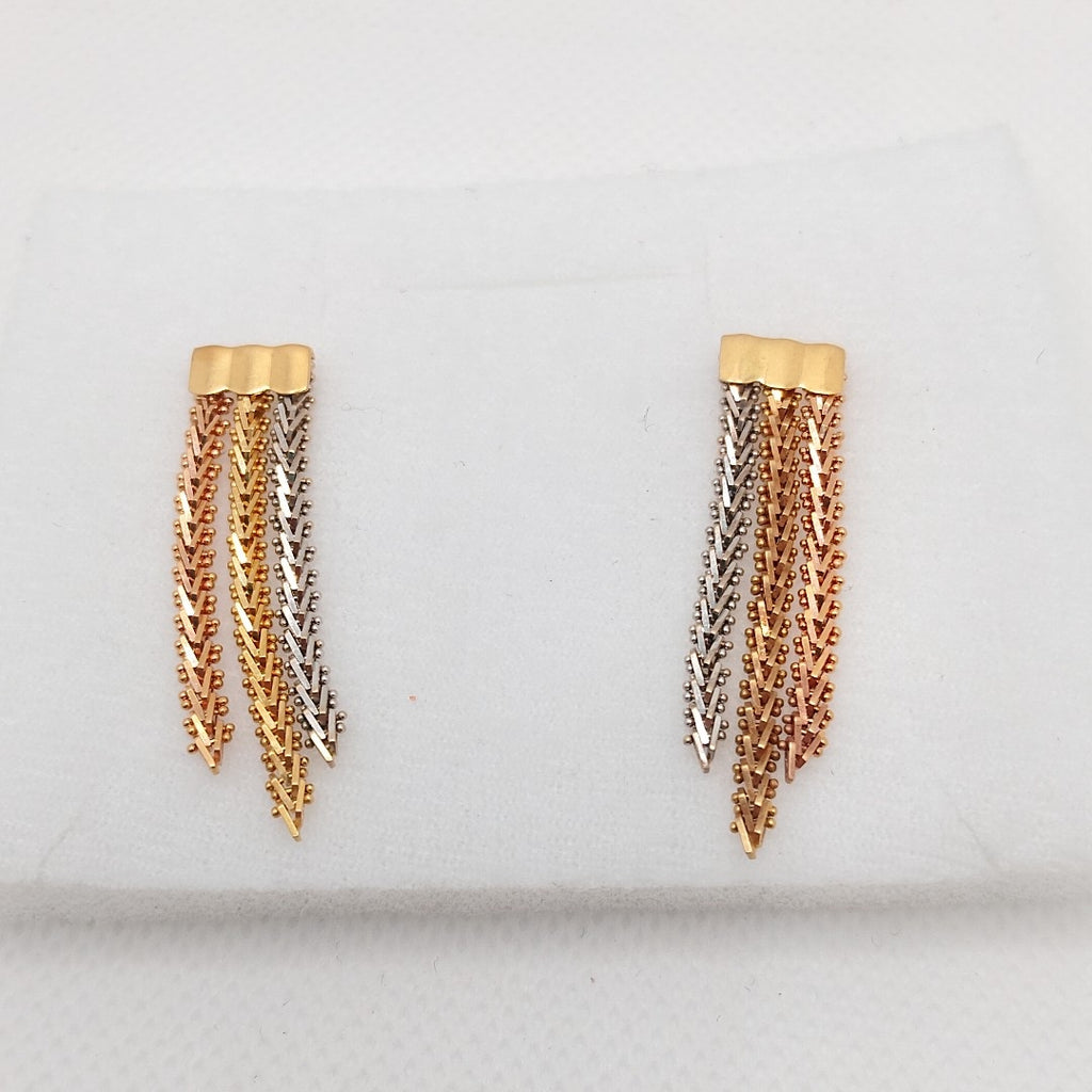 BROQUELES PAR ORO 14 K 4.4 GRMS (SEMINUEVO)