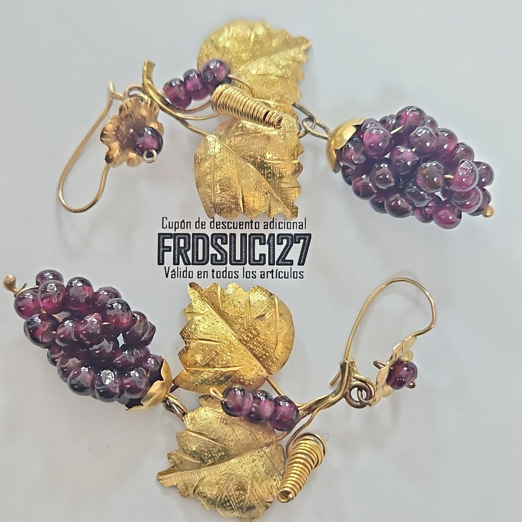ARETES PAR ORO 10 K 20.2 GRMS (SEMINUEVO)