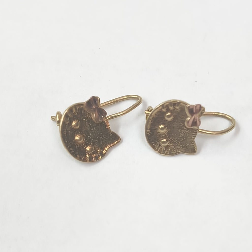 ARETES PAR ORO 10 K 1,00 GRMS (SEMINUEVO)