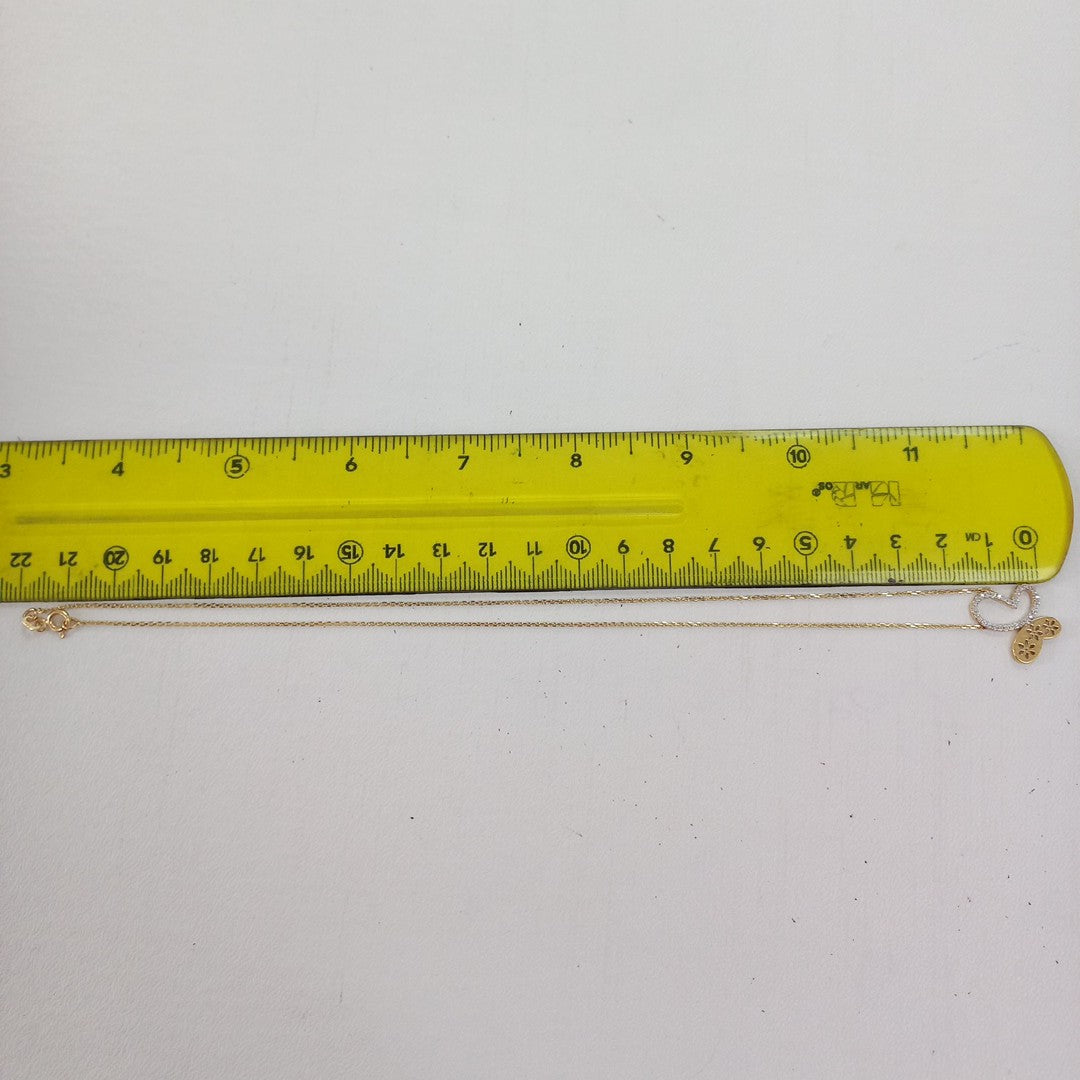 GARGANTILLA ORO 14 K 2.4 GRMS (SEMINUEVO)