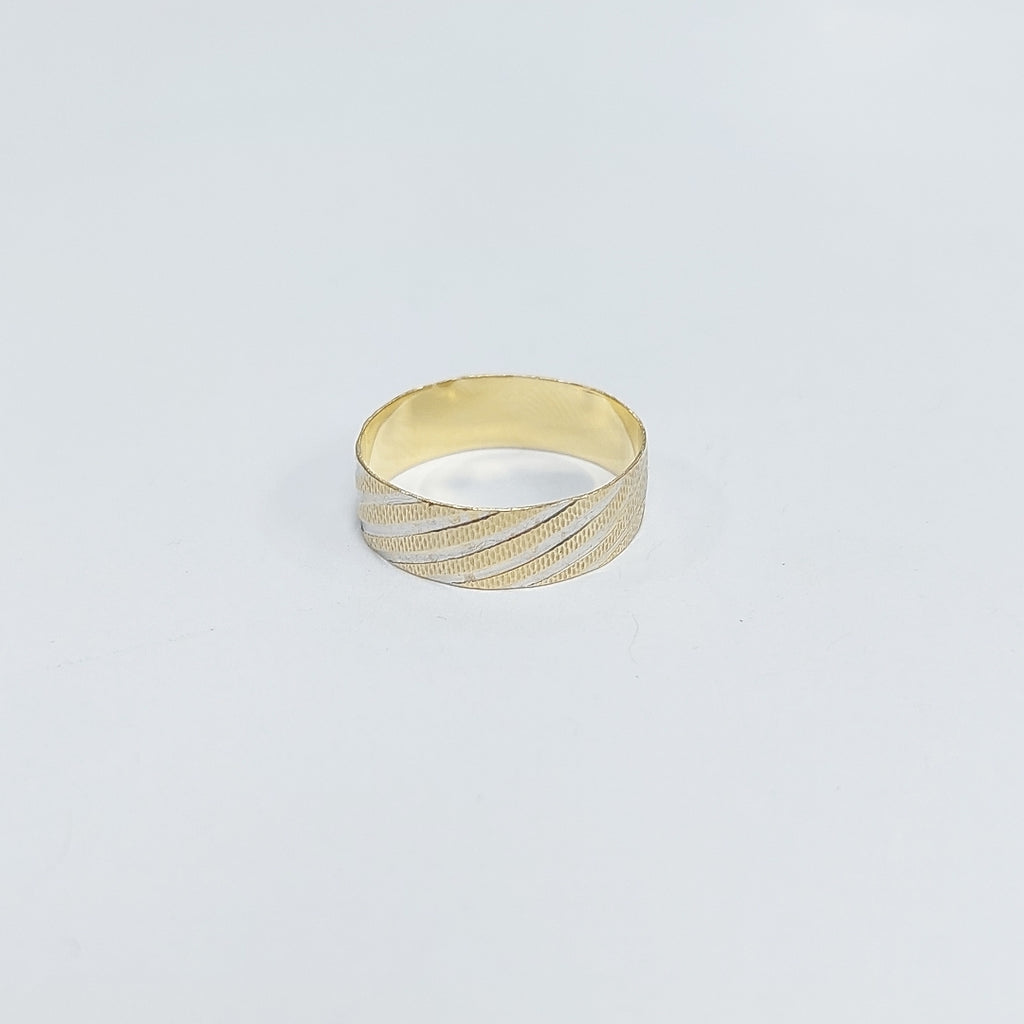 ARGOLLA ORO, RODIADO 14 K 2.3 GRMS (SEMINUEVO)