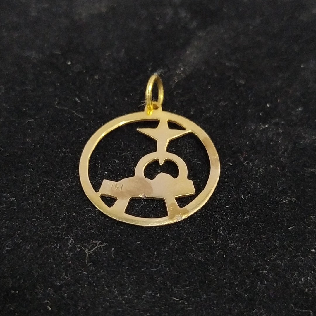 DIJE ORO 14 K 1,20 GRMS (SEMINUEVO)