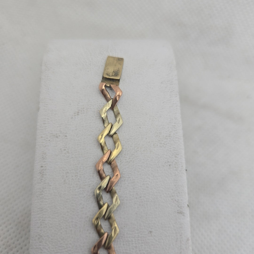 ESCLAVA ORO COMBINADO 10 K 7,20 GRMS (SEMINUEVO)