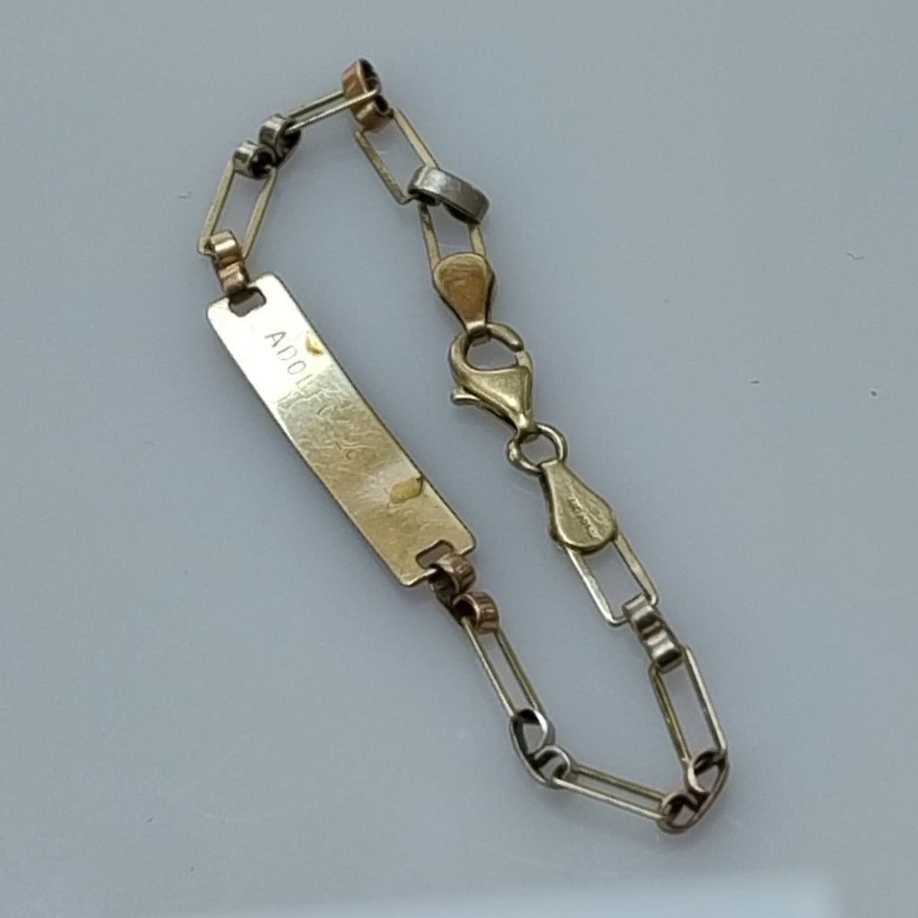 ESCLAVA ORO 14 K 3.1 GRMS (SEMINUEVO)