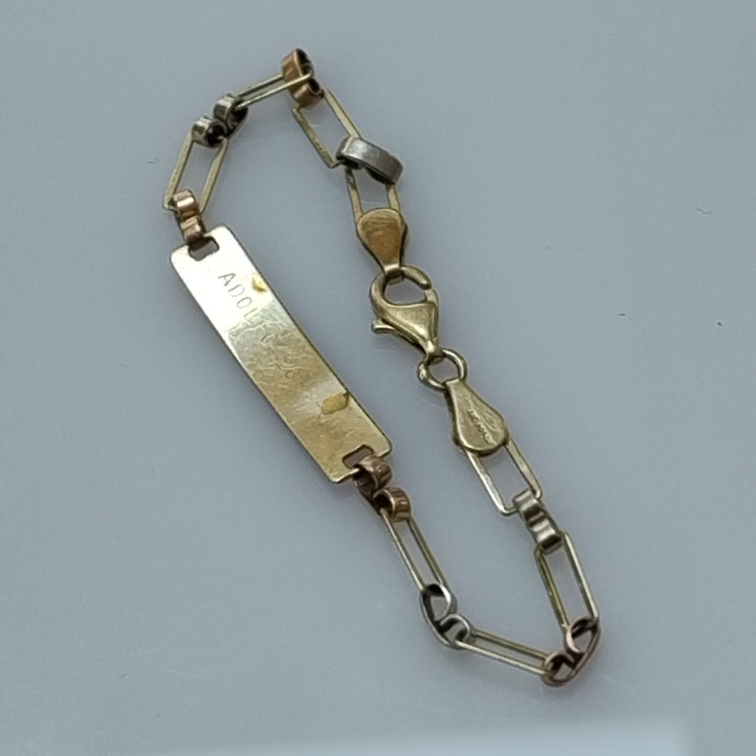 ESCLAVA ORO 14 K 3.1 GRMS (SEMINUEVO)