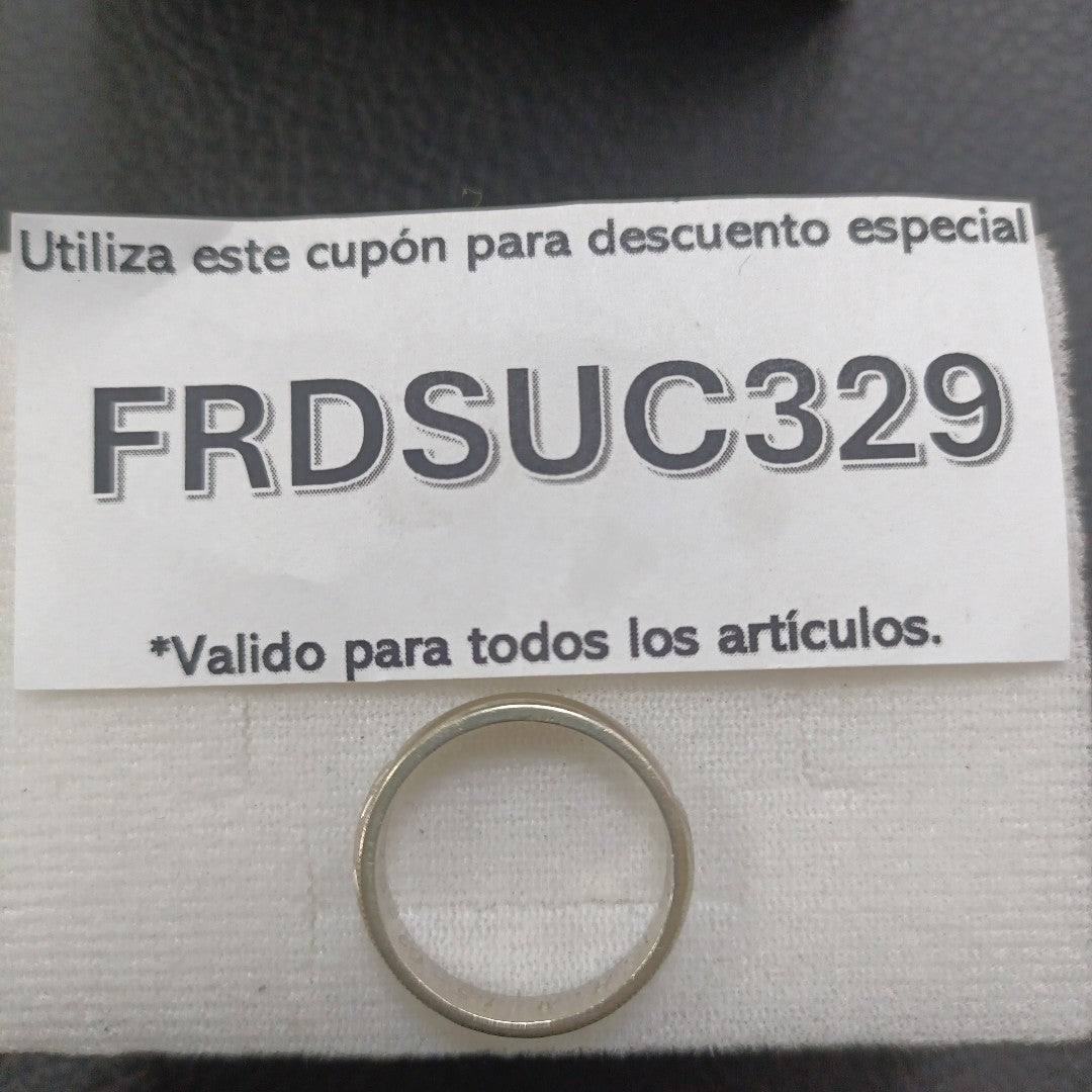 ARGOLLA ORO, ORO BLANCO 14 K 5.5 GRMS (SEMINUEVO)