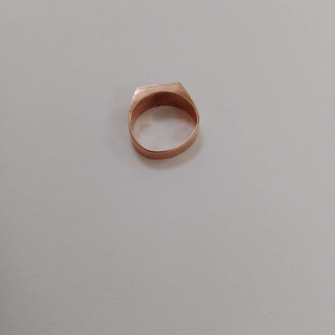 ANILLO DE GRADUACIÓN ORO 10 K 5.4 GRMS (SEMINUEVO)