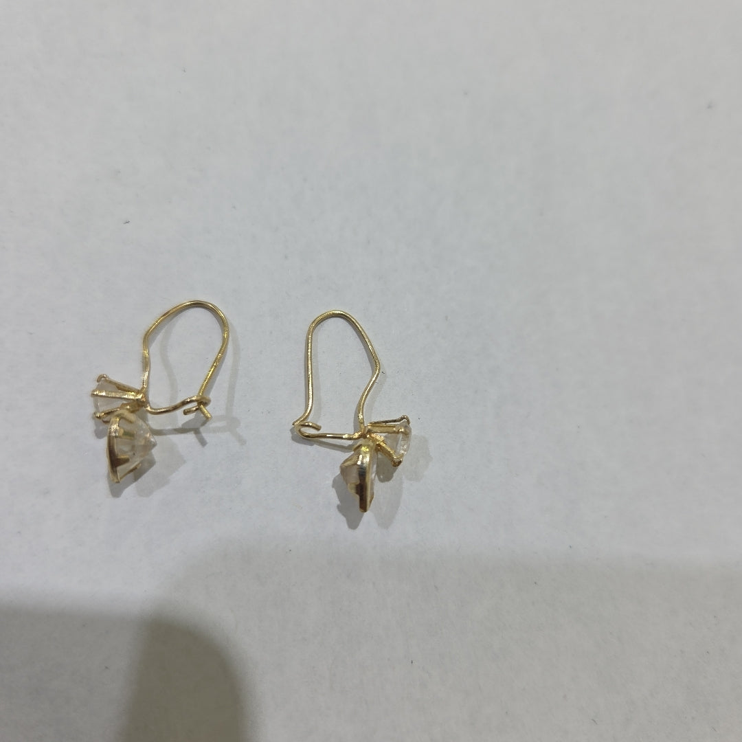 ARETES PAR ORO 14 K 1.4 GRMS (SEMINUEVO)