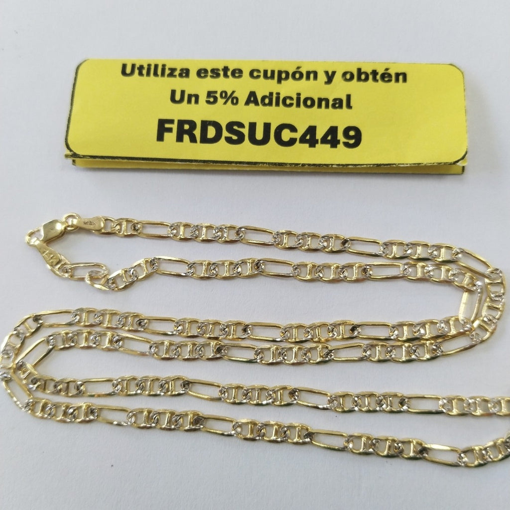 CADENA TEJIDO 3X1 8.6G 55 CM (NUEVO)