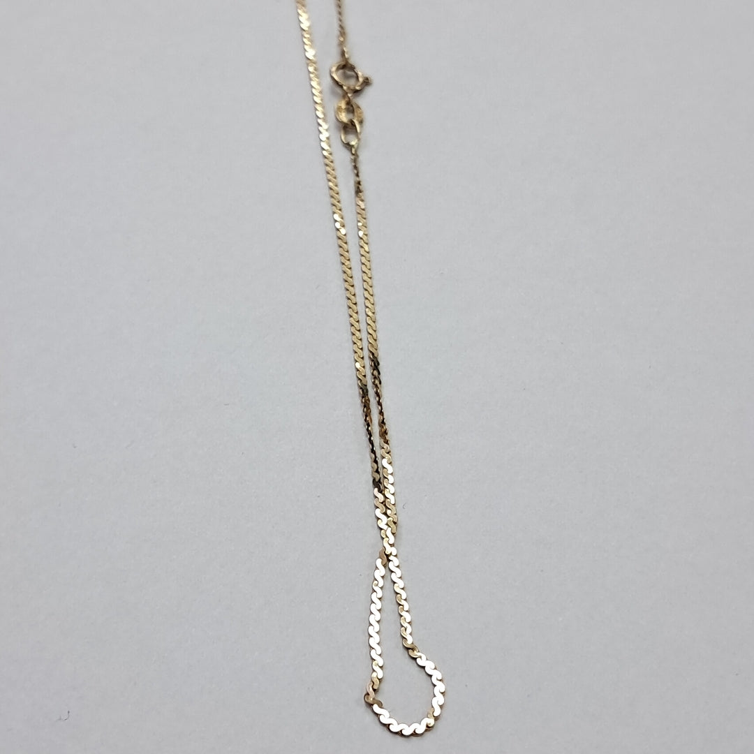 CADENA ORO 14 K 1.9 GRMS (SEMINUEVO)