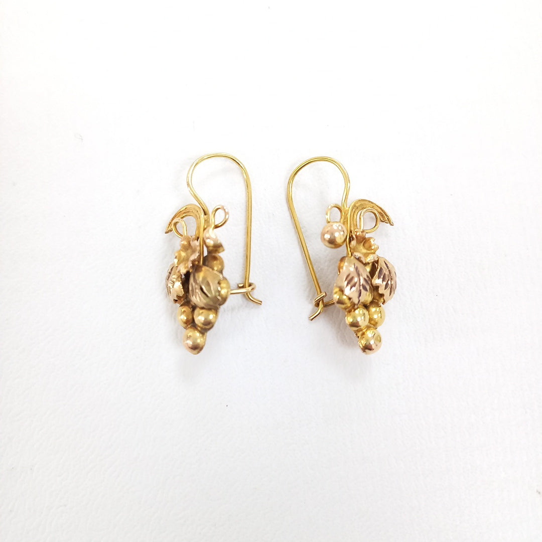 ARETES PAR ORO 10 K 3.6 GRMS (SEMINUEVO)
