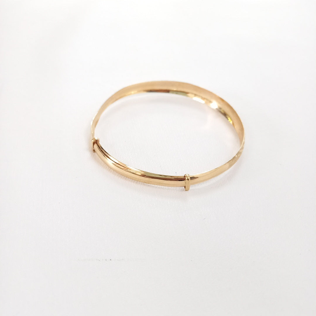 PULSERA RIGIDA ORO 10 K 5.4 GRMS (SEMINUEVO)