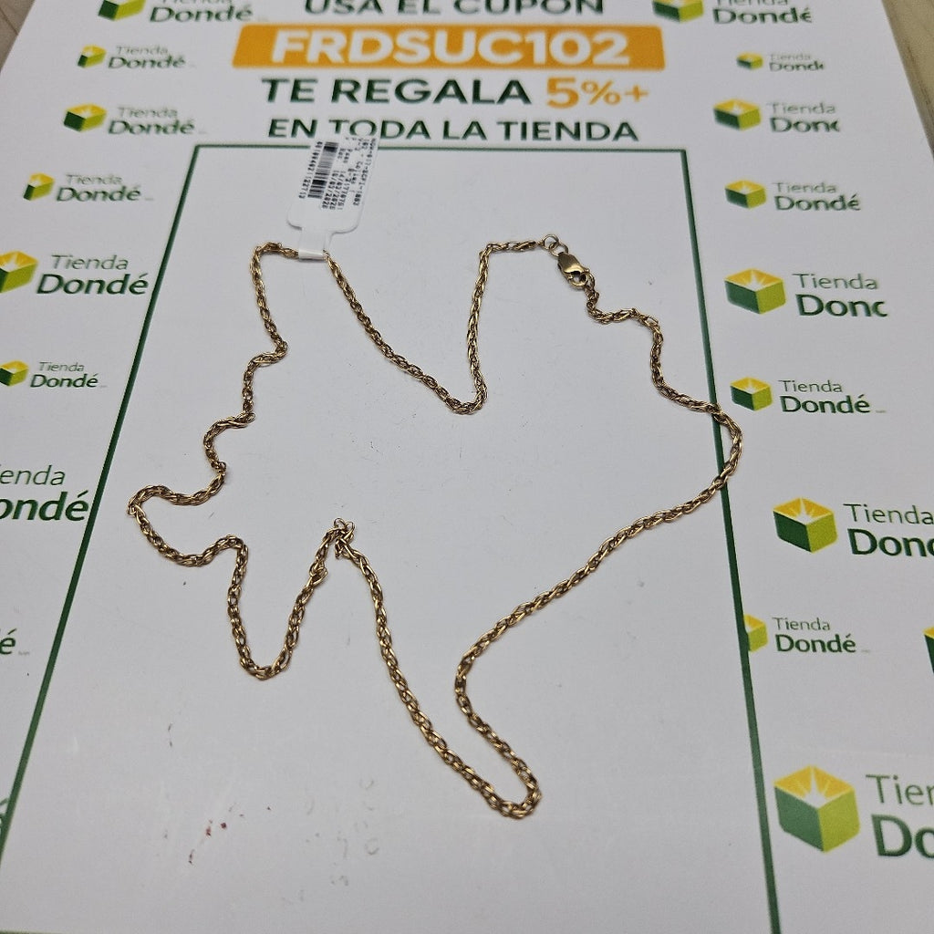 CADENA ORO 10 K 4,90 GRMS (SEMINUEVO)