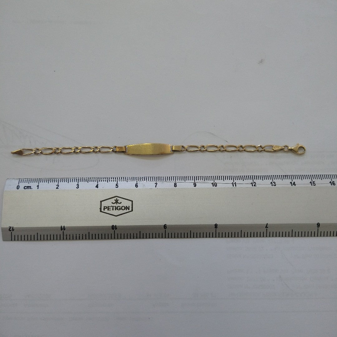 ESCLAVA ORO 14 K 3.7 GRMS (SEMINUEVO)