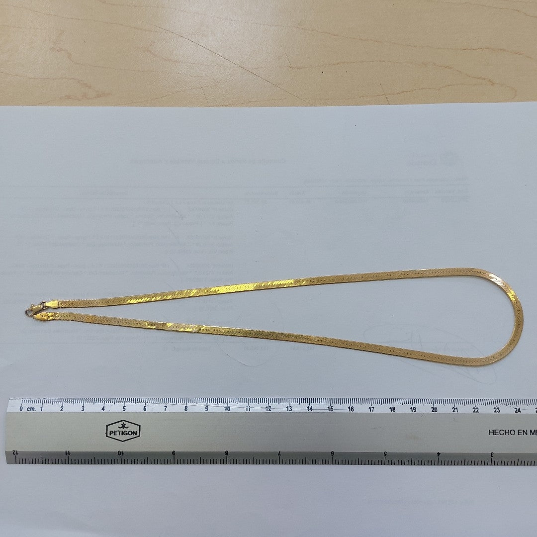GARGANTILLA ORO 14 K 12.2 GRMS (SEMINUEVO)