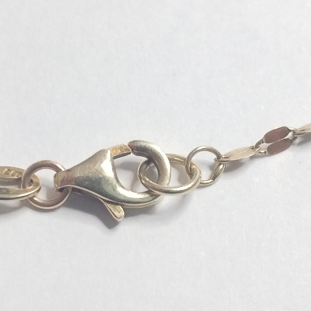 CADENA,DIJE ORO 14 K 3,30 GRMS (SEMINUEVO)