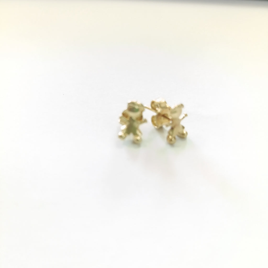 BROQUELES PAR ORO 14 K 1 GRMS (SEMINUEVO)