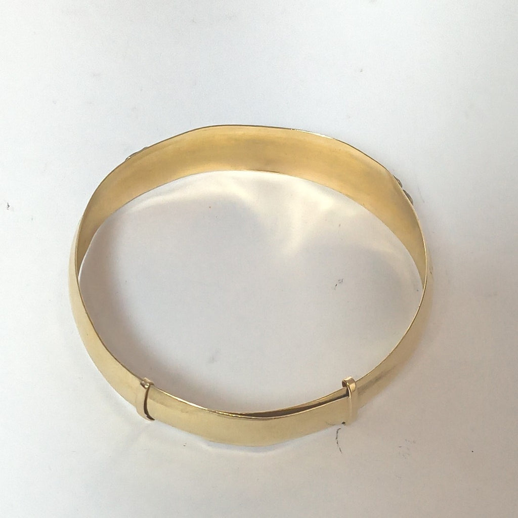 PULSERA RIGIDA ORO 14 K 12,00 GRMS (SEMINUEVO)