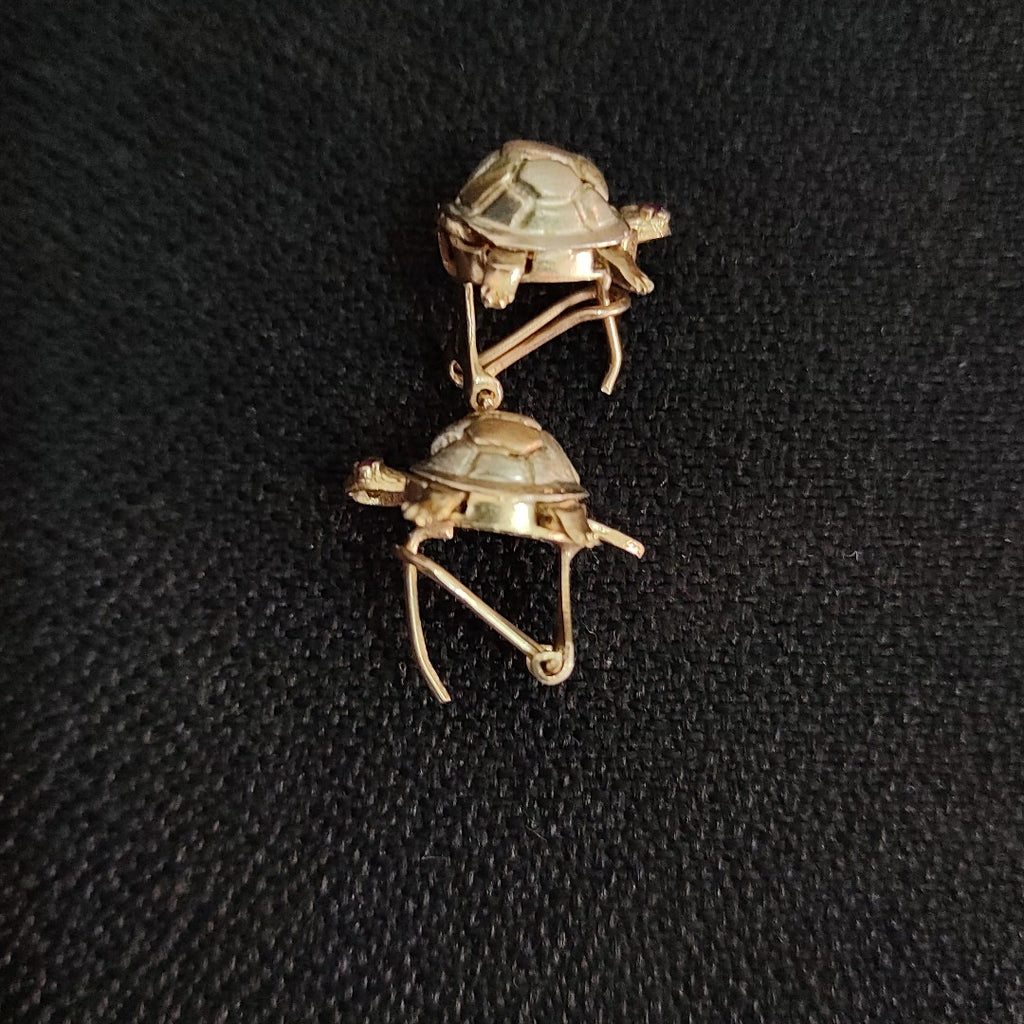 ARETES PAR ORO 10 K 5.8 GRMS (SEMINUEVO)